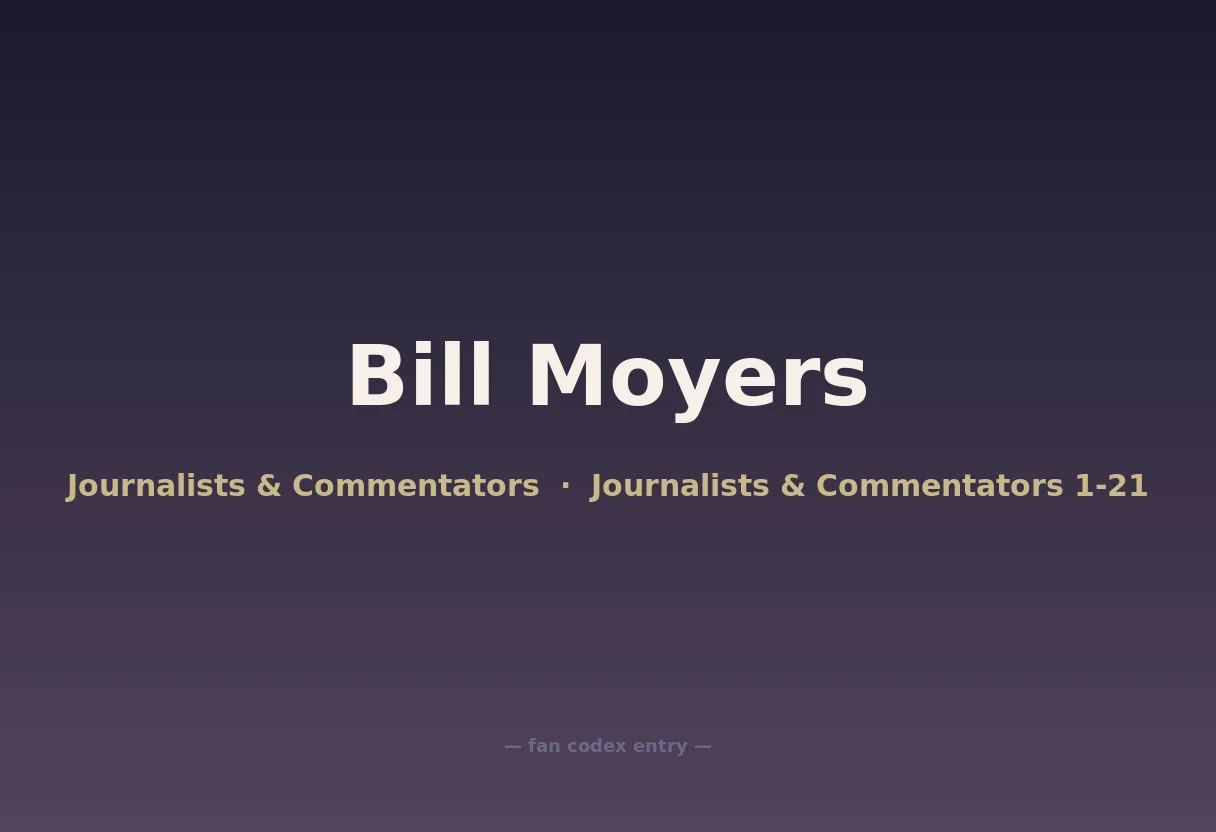 Bill Moyers
