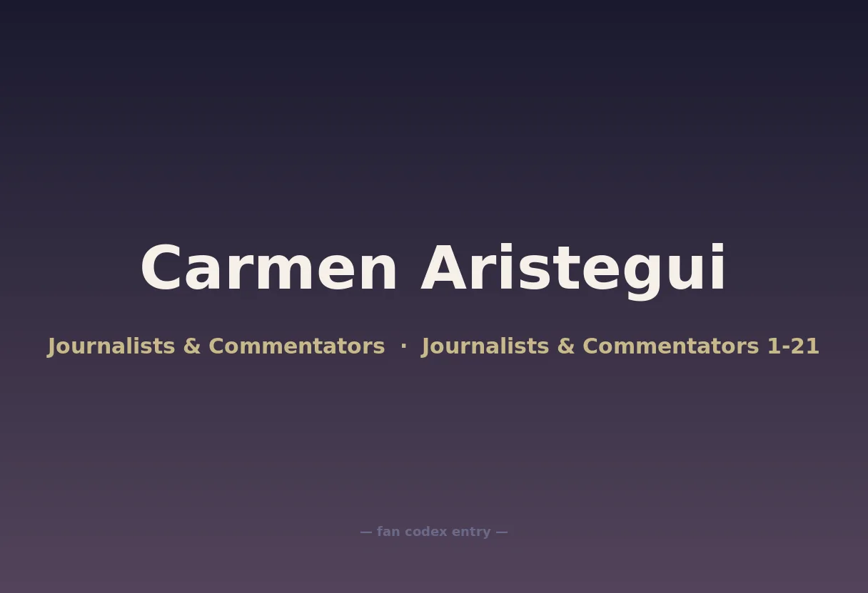 Carmen Aristegui