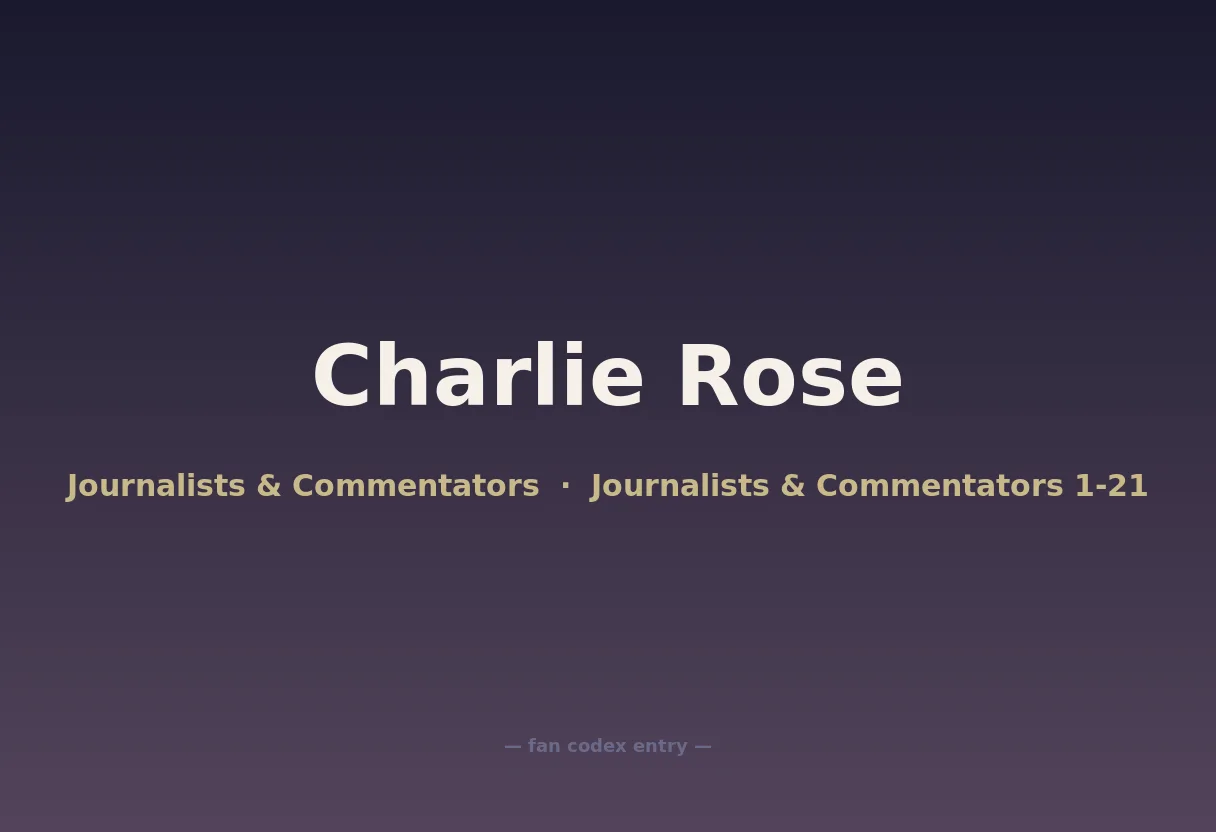 Charlie Rose