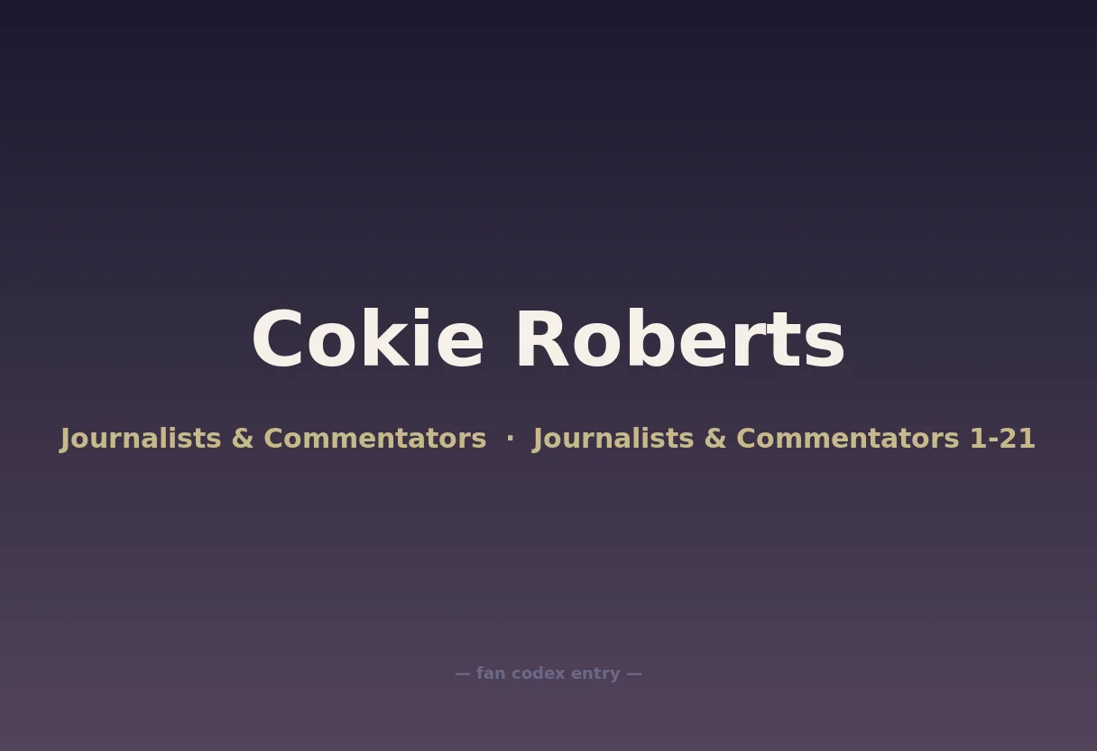 Cokie Roberts